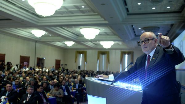 The former Mayor (1994-2001) of New York City Rudolph Giuliani The former Mayor (1994-2001) of New York City Rudolph Giuliani - Sputnik International