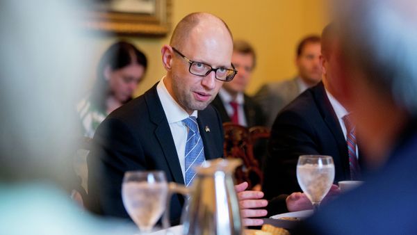 Ukraine Prime Minister Arseniy Yatsenyuk meets with Republican leaders on Capitol Hill in Washington, Wednesday, June 10, 2015 Ukraine Prime Minister Arseniy Yatsenyuk meets with Republican leaders on Capitol Hill in Washington, Wednesday, June 10, 2015 - Sputnik International