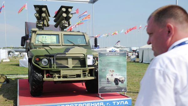Multi-purpose missile system Cornet-M - Sputnik International