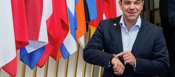 Greek Prime Minister Alexis Tsipras Greek Prime Minister Alexis Tsipras - Sputnik International