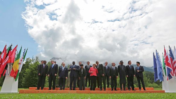 G7 summit participants - Sputnik International