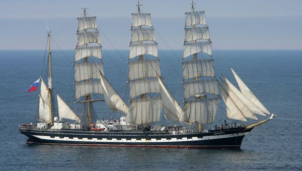 Kruzenshtern barque - Sputnik International