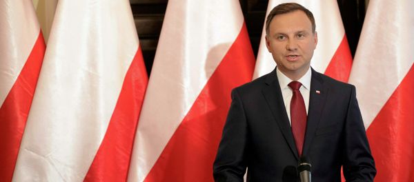 President-elect Andrzej Duda speaks during a press conference in Warsaw, Poland June 11, 2015 President-elect Andrzej Duda speaks during a press conference in Warsaw, Poland June 11, 2015 - Sputnik International