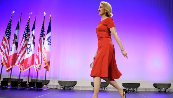 Republican presidential candidate Carly Fiorina - Sputnik International