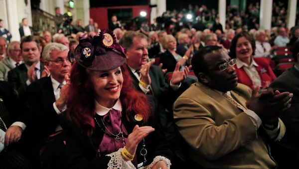 Supporters of the UK Independence Party (UKIP) - Sputnik International