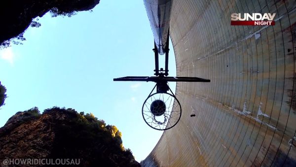WORLD RECORD Basketball Shot 126.5m (415 ft) - Sputnik International
