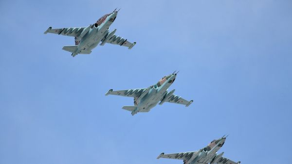 Su-25SM strike jet aircraft - Sputnik International