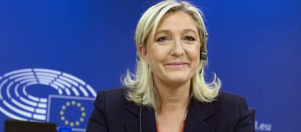 Marine Le Pen, France's National Front political party head, attends a joint news conference at the European Parliament in Brussels, Belgium, June 16, 2015 Marine Le Pen, France's National Front political party head, attends a joint news conference at the European Parliament in Brussels, Belgium, June 16, 2015 - Sputnik International