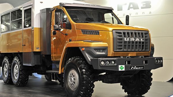 The new Ural Next, unveiled by GAZ Group earlier this month. - Sputnik International