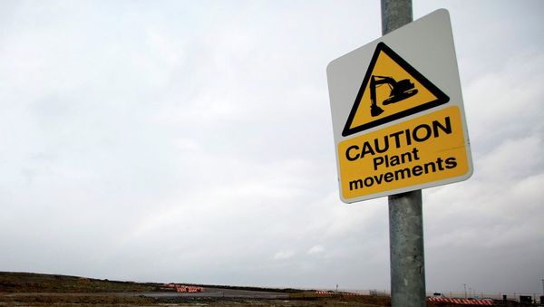 A picture shows development land where the reactors of Hinkly C nuclear power station - Sputnik International