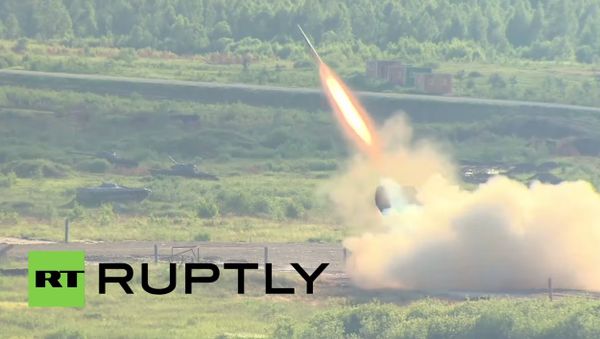 Military shows off booming firepower at Army-2015 expo - Sputnik International