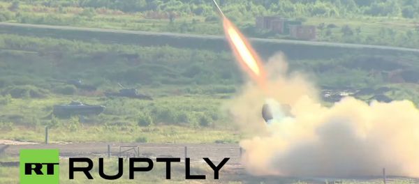 Military shows off booming firepower at Army-2015 expo - Sputnik International