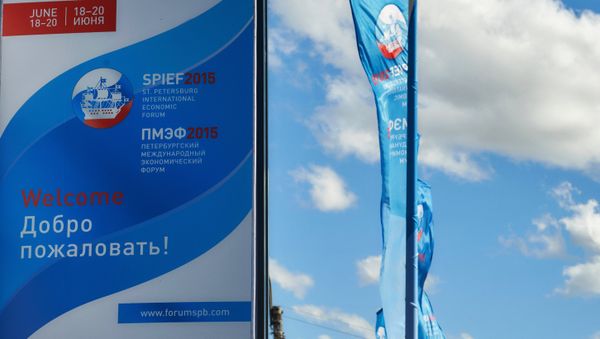 Preparations for opening of St Petersburg International Economic Forum - Sputnik International