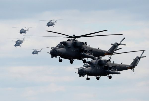 Mi-35 helicopters - Sputnik International