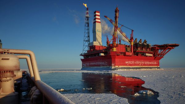 Prirazlomnaya offshore oil platform Prirazlomnaya offshore oil platform - Sputnik International