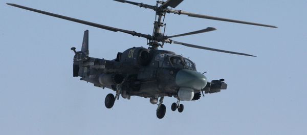 Ka-52 Alligator helicopter Ka-52 Alligator helicopter - Sputnik International
