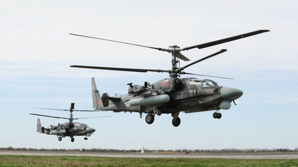 Ka-52 Alligator multi-purpose all-weather helicopters - Sputnik International
