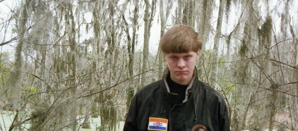 Dylann Roof is pictured in this undated photo taken from his Facebook account. Roof is suspected of fatally shooting nine people at a historically black South Carolina church in Charleston on June 18, 2015 Dylann Roof is pictured in this undated photo taken from his Facebook account. Roof is suspected of fatally shooting nine people at a historically black South Carolina church in Charleston on June 18, 2015 - Sputnik International