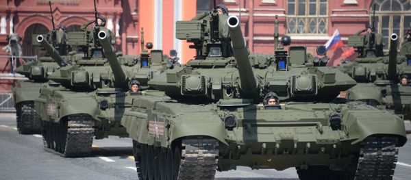 A T-90A main battle tank - Sputnik International