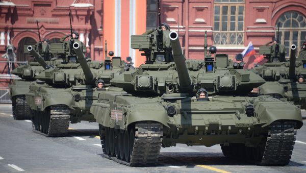 A T-90A main battle tank - Sputnik International