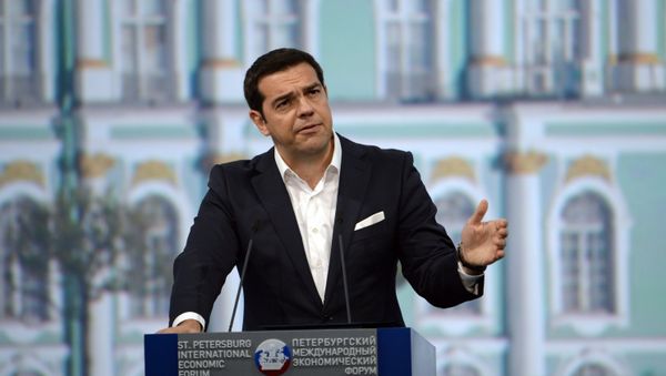 Greek Prime Minister Alexis Tsipras Greek Prime Minister Alexis Tsipras - Sputnik International