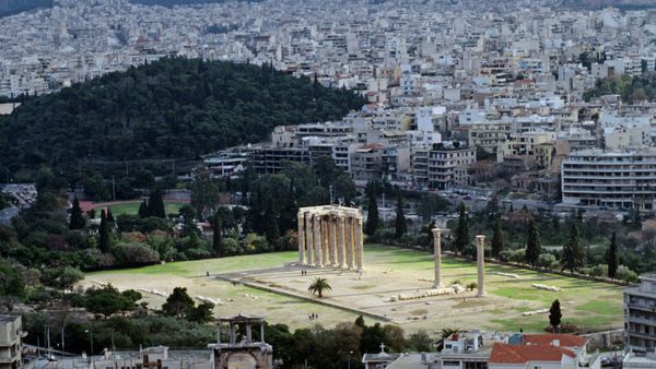 View of Athens from Acropolis View of Athens from Acropolis - Sputnik International