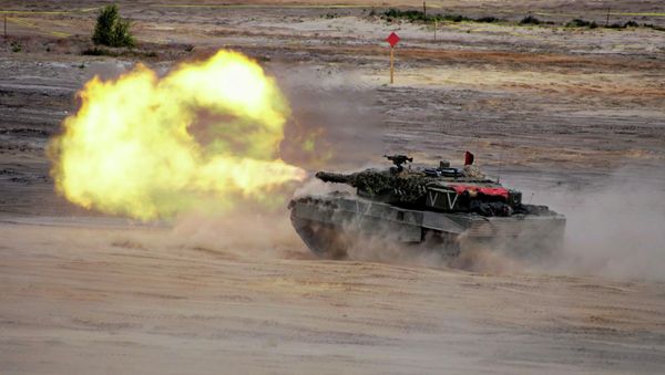 Units from NATO allied countries take part in the NATO Noble Jump 2015 exercises, part of testing and refinement of the Very High Readiness Joint Task Force (VJTF) in Swietoszow, Poland June 18, 2015 Units from NATO allied countries take part in the NATO Noble Jump 2015 exercises, part of testing and refinement of the Very High Readiness Joint Task Force (VJTF) in Swietoszow, Poland June 18, 2015 - Sputnik International