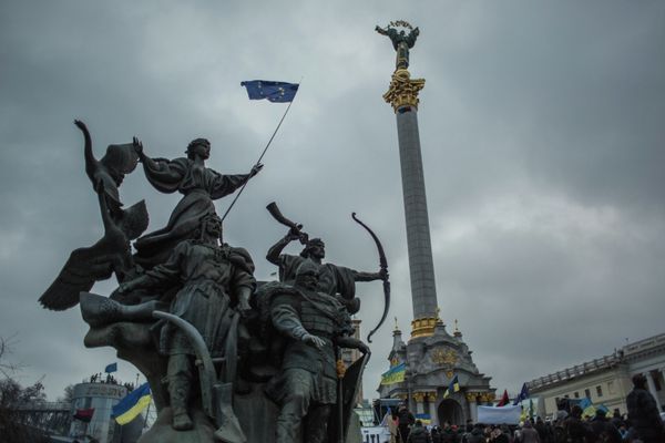 Rally to support Ukraine's integration with Europe on Independence Square, Kiev. (File photo) - Sputnik International