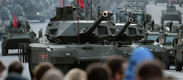 Moscow. Rehearsal for parade marking 70th anniversary of victory in the Great Patriotic War - Sputnik International