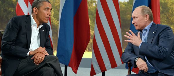 US President Barack Obama (L) holds a bilateral meeting with Russian President Vladimir Putin - Sputnik International