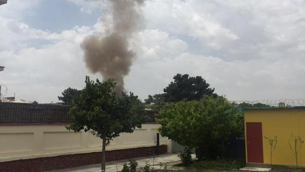 3 explosions outside parliament and one inside the Lower House in Kabul 3 explosions outside parliament and one inside the Lower House in Kabul - Sputnik International