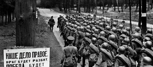 Recruits leave for front during mobilization - Sputnik International