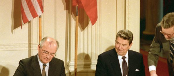 Washington has accused Russia of violating the Intermediate-Range Nuclear Forces Treaty (INF), which was signed by US and Russian leaders Ronald Reagan and Mikhail Gorbachev in 1987, where it was agreed that both parties would scrap all land-based, intermediate-ranged atomic weapons and prevent their proliferation in the future. - Sputnik International