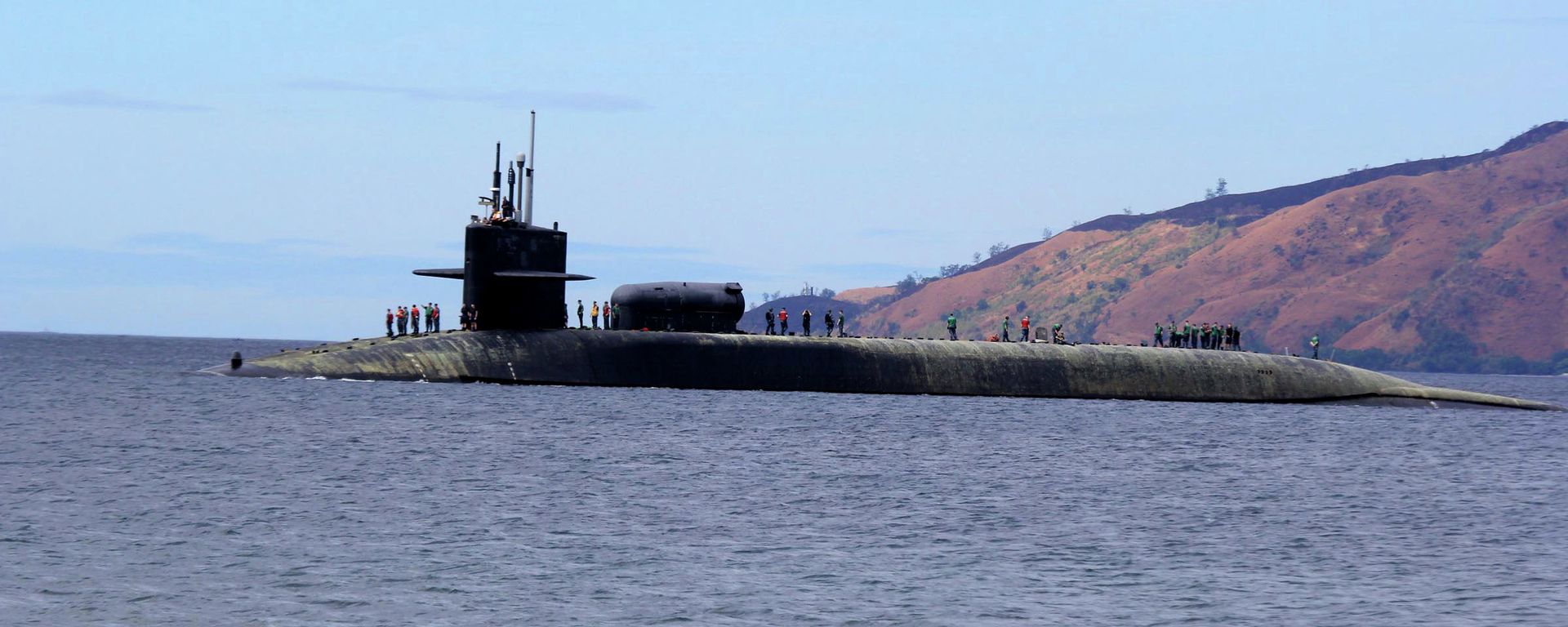 The USS Michigan Ohio-class guided missile submarine - Sputnik International, 1920, 22.06.2023
