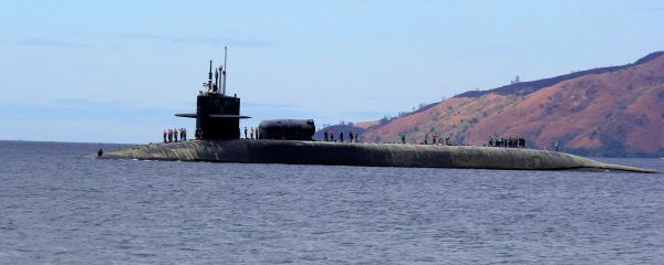 The USS Michigan Ohio-class guided missile submarine - Sputnik International