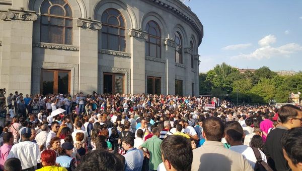 Rally in Yerevan Rally in Yerevan - Sputnik International
