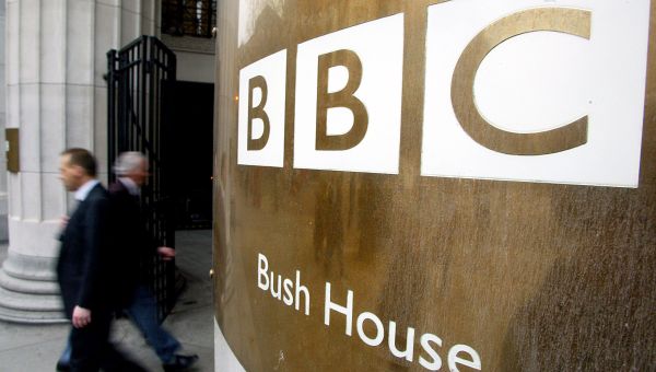 Pedestrians walks past the doors of the BBC's Bush House in London. File photo Pedestrians walks past the doors of the BBC's Bush House in London. File photo - Sputnik International