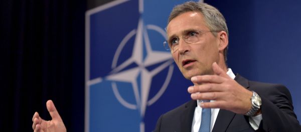 NATO Secretary General Jens Stoltenberg addresses a news conference after a meeting of the North Atlantic Council (NAC) in Defense Ministers session at the NATO headquarters in Brussels, Belgium, June 24, 2015 - Sputnik International