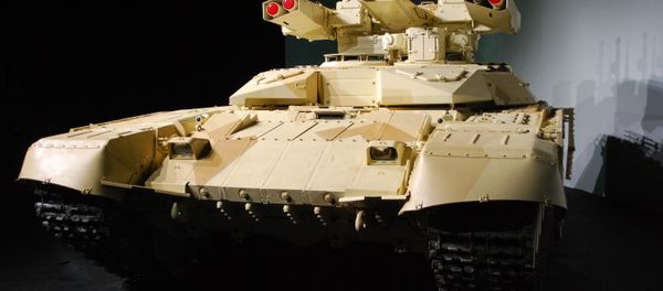 Tank support combat vehicle Terminator-2 Tank support combat vehicle Terminator-2 - Sputnik International