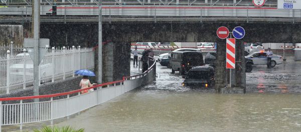 Sochi hit by flooding Sochi hit by flooding - Sputnik International