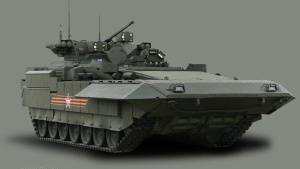 An infantry fighting vehicle T-15 with the Armata Universal Combat Platform An infantry fighting vehicle T-15 with the Armata Universal Combat Platform - Sputnik International