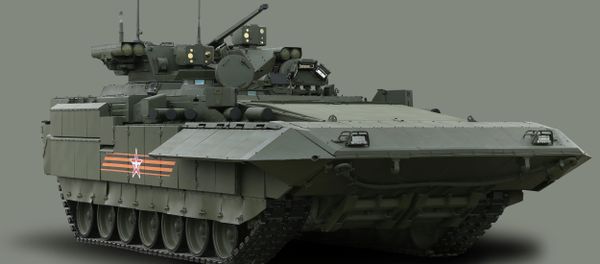 An infantry fighting vehicle T-15 with the Armata Universal Combat Platform An infantry fighting vehicle T-15 with the Armata Universal Combat Platform - Sputnik International