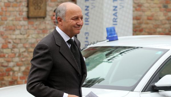 French Foreign Minister Laurent Fabius French Foreign Minister Laurent Fabius - Sputnik International