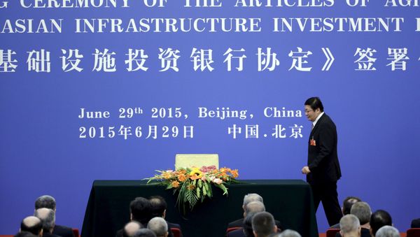 China's Finance Minister Lou Jiwei China's Finance Minister Lou Jiwei - Sputnik International