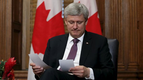 Canada's Prime Minister Stephen Harper - Sputnik International