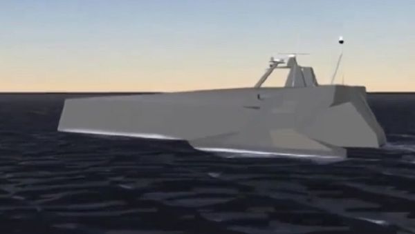 Anti-Submarine Warfare Continuous Trail Unmanned Vessel (ACTUV) - Sputnik International