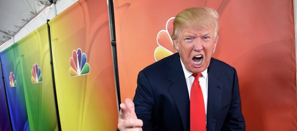 NBC Universal announced Monday it is ending its business relationship with real estate magnate and television host Donald Trump over recent derogatory statements he made about immigrants in a speech launching his 2016 presidential campaign. NBC Universal announced Monday it is ending its business relationship with real estate magnate and television host Donald Trump over recent derogatory statements he made about immigrants in a speech launching his 2016 presidential campaign. - Sputnik International