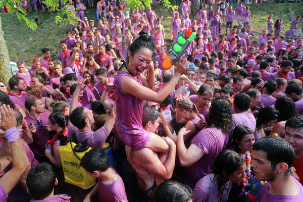 Wine Heaven: Batalla del Vino Festival in Spain - Sputnik International