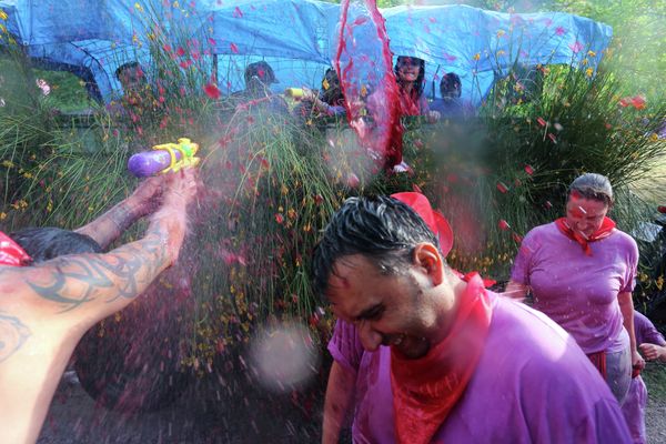Wine Heaven: Batalla del Vino Festival in Spain - Sputnik International