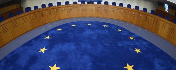 Picture taken on April 23, 2015 shows the audience room of the European Court for Human Rights, in Strasbourg, eastern France - Sputnik International
